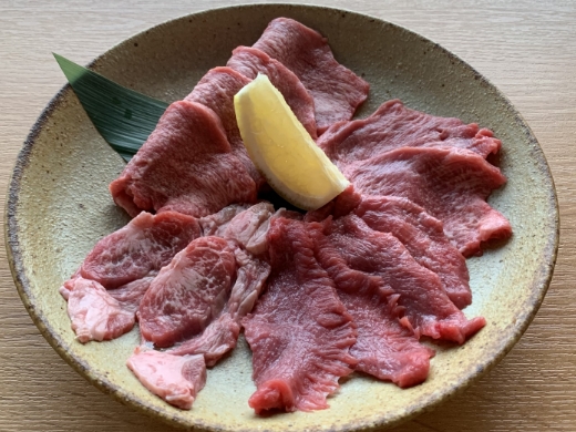 タンの盛り合わせ